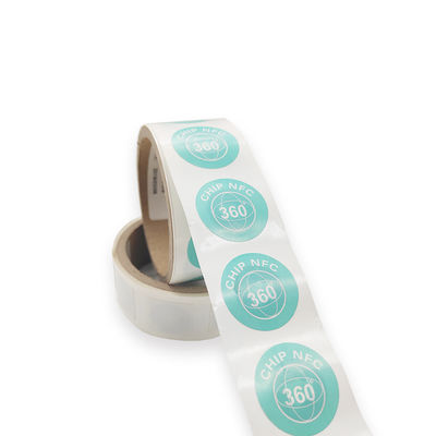 Color Printing RFID NFC Tags NFC Tag Label PET / PVC Material