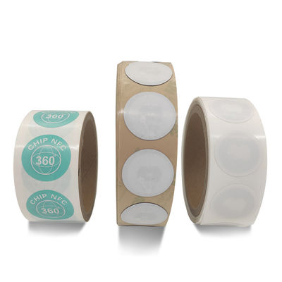 Customization RFID NFC Tags Diameter 35mm White NFC Tags