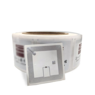 Customize 50mm*50mm RFID HF Tag ISO15693 13.56mhz RFID Library Tag