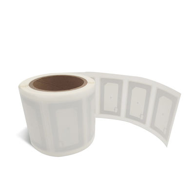 High Frequency RFID HF Tag Domestic Rfid Book Labels 80X50mm