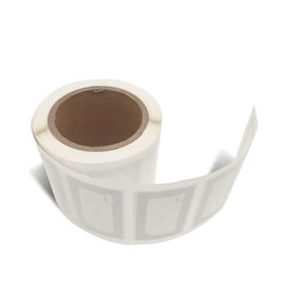 High Frequency RFID HF Tag Domestic Rfid Book Labels 80X50mm