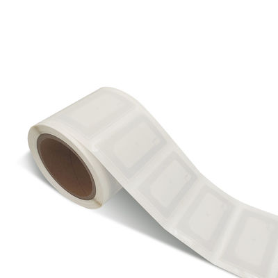 High Frequency RFID HF Tag Domestic Rfid Book Labels 80X50mm