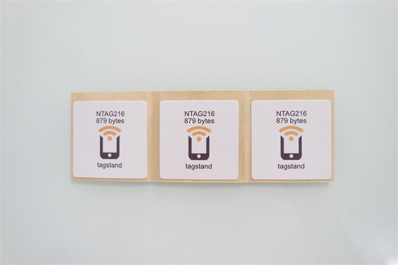 13.56mhz RFID Uhf Sticker diameter 26mm Aluminum Foil Antenna