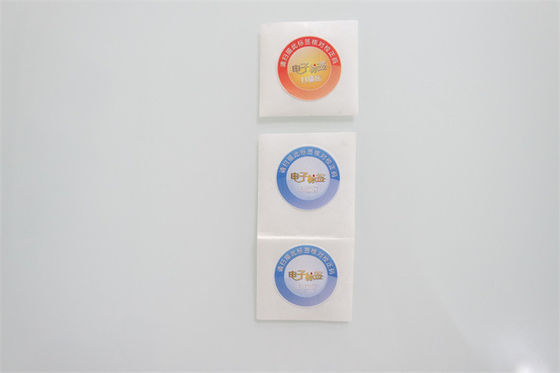 13.56mhz RFID Uhf Sticker diameter 26mm Aluminum Foil Antenna