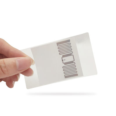 R6 Chip RFID Retail Label 80X45mm For Consumption Management