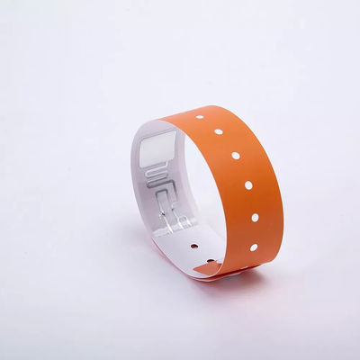 Water Proof Disposable Paper Rfid Wristband 210*35mm 250*30mm