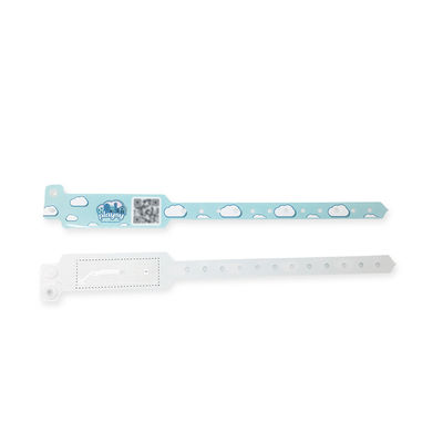 PVC Medical RFID Wristband Tag For Patients With Self Expression Disorders