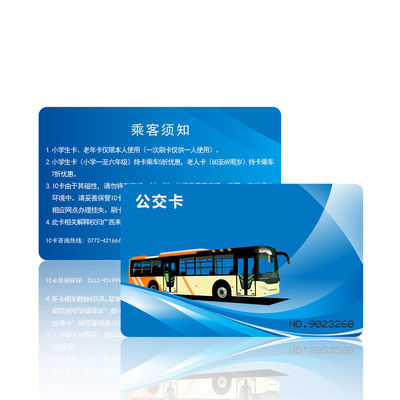 13.56MHZ Smart IC Card Computer Chip Card ISO14443 TYPE A Protocol