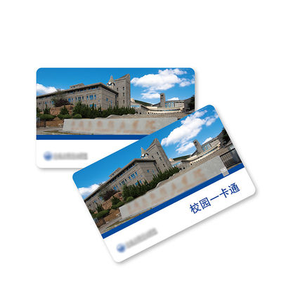 ISO14443A Smart IC Card Inductive Student Campus Card 13.56 MHz