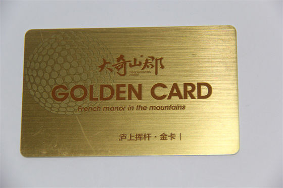 Hologram Drawing Golden Card TK4100 EM4100 Chips For High End VIP Card