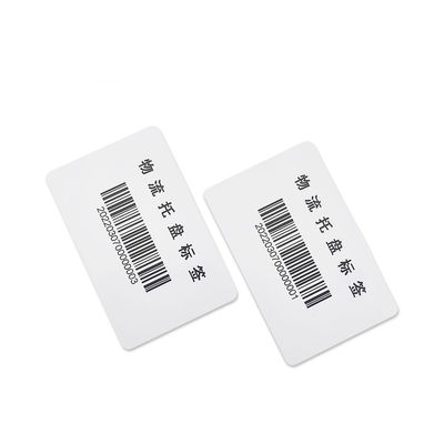 Logistics Pallet RFID Tag Card 80*25mm Personalized Customization