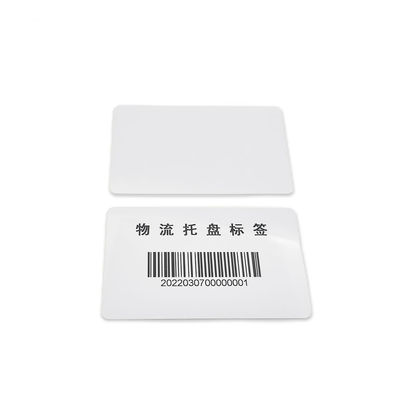 Logistics Pallet RFID Tag Card 80*25mm Personalized Customization