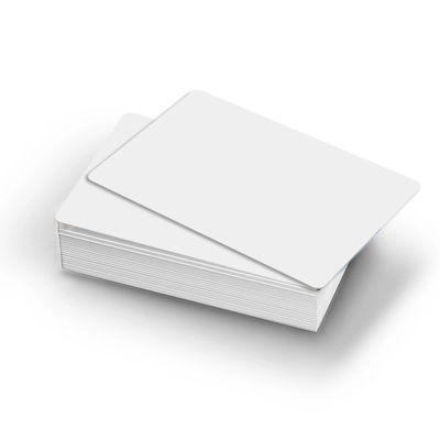 White RFID UHF Card Passive RFID Card 860-960MHz ISO/IEC 18000-6C