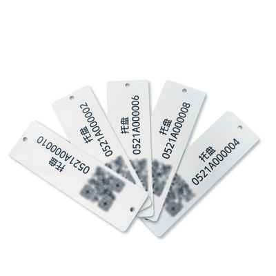 Turnover Box RFID Pallet Tags 80*25mm High Frequency UHF Standard