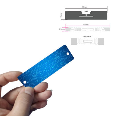 Printing RFID UHF Card 130X40mm Long Distance Reading 860~960MHz