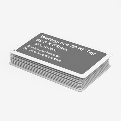 Waterproof RFID HF Tag 85.6x54mm with 10cm Read Range
