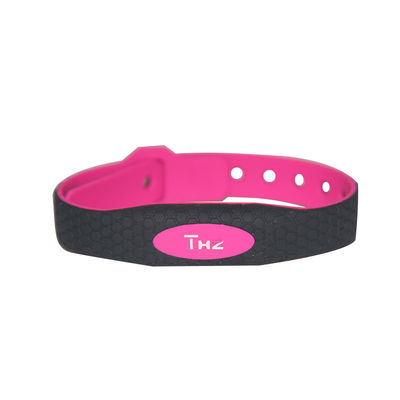 13.56Mhz Silicone RFID Wristband Tag For Health Clubs Leisure Area