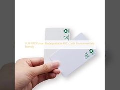 YURI RFID Smart Biodegradable PVC Cards Environmentally Friendly