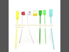 IP68 RFID Smart Tags UHF Cable Tie Tags Plastic Logistics Management