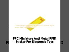 Customizable Long-Lasting HF RFID Card On Metal Tag for Secure Data Transmission