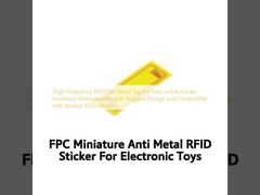 High Frequency RFID On Metal Tag for Fast and Accurate Inventory Management with Rugged Design and Compatible with Various RFID Readers