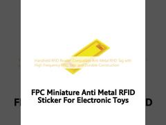 Handheld RFID Reader Compatible Anti Metal RFID Tag with High Frequency RFID Tags and Durable Construction
