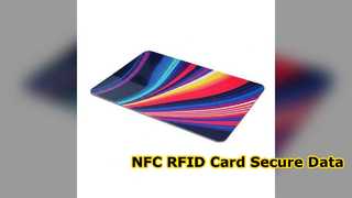 NFC RFID Card 100k Cycles 10 Yr Data
