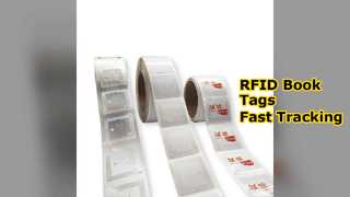 RFID Book Tags ISO 15693 Inlay for Libraries