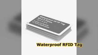 Waterproof RFID Tag 85x54mm 10cm Read